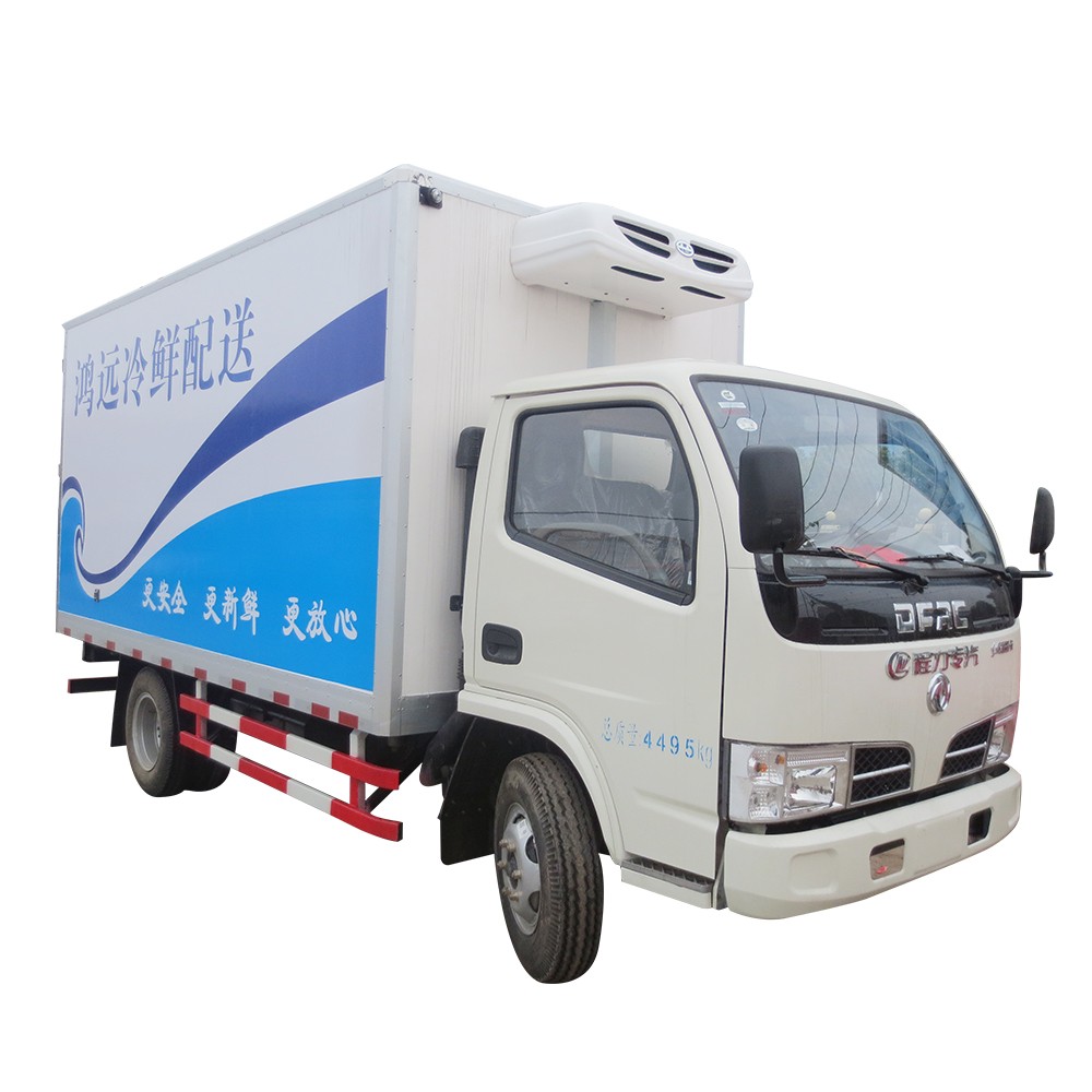 Trak Van Makanan Beku Dongfeng 4 Ton