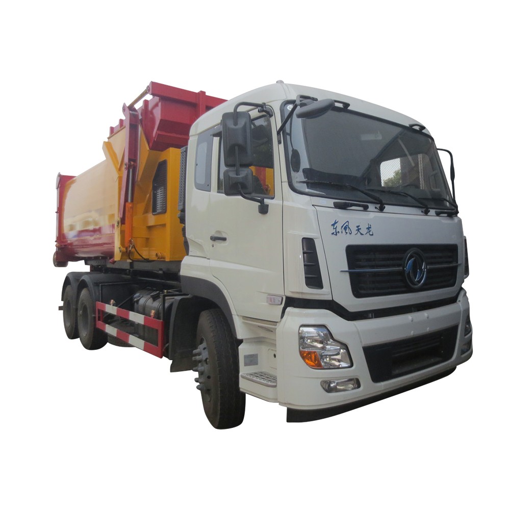 Dongfeng 6 * 4 Truk Pengumpul Sampah