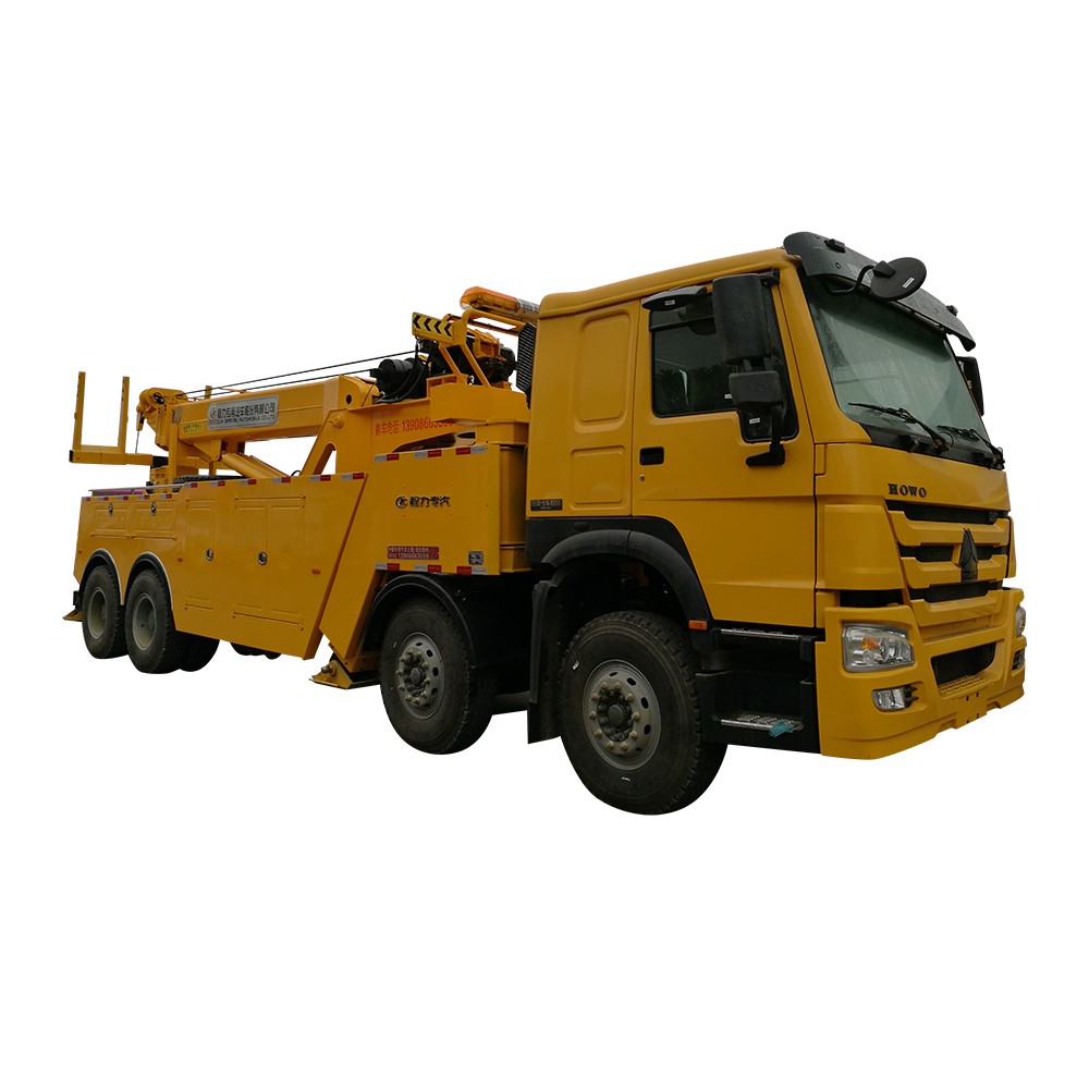 Howo 8 * 4 Truk Derek Tugas Berat