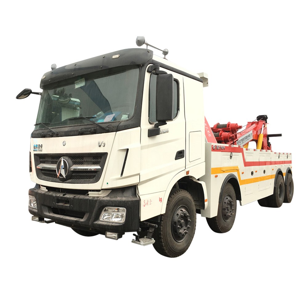 Truk Penghancur Tugas Berat 12 Roda 50 Ton