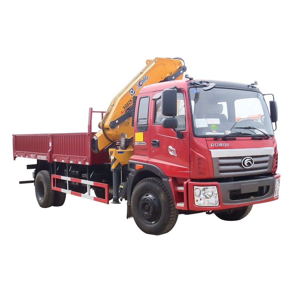Crane yang dipasang di Forland Truck 6.3 Ton